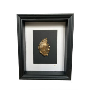 Oesterlijst 'Gold' 23 x 28 cm zwart