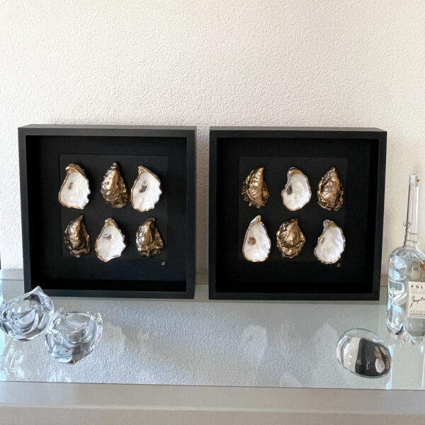 Luxury 6 oesters 27 x27 cm