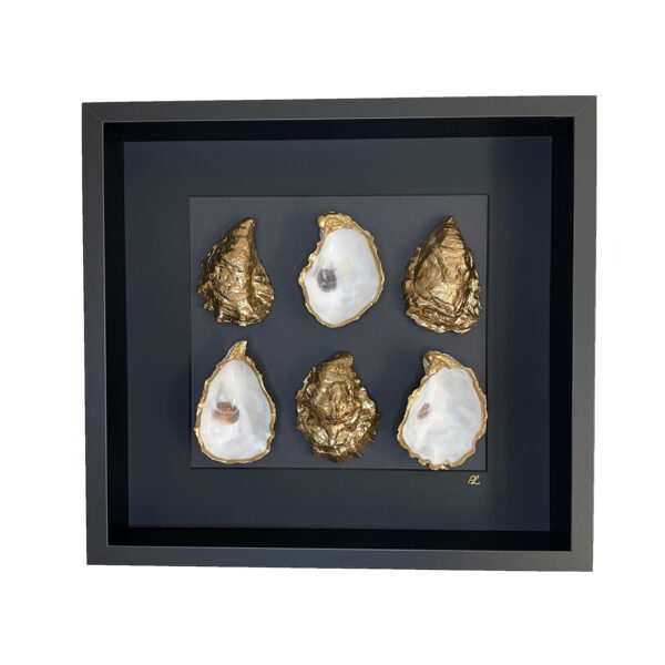 Luxury 6 oesters 27 x27 cm