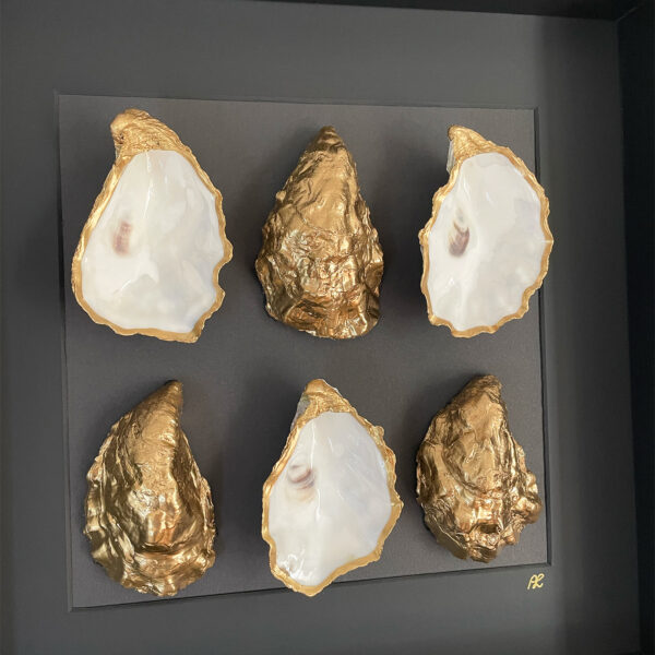 Luxury 6 oesters 27 x27 cm